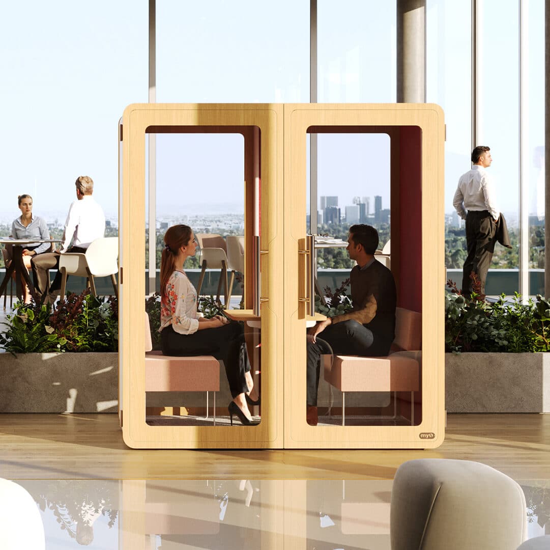 Cabine acoustique 2 personnes