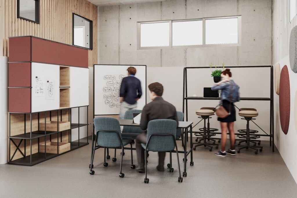 Tableau blanc écritoire enseignement