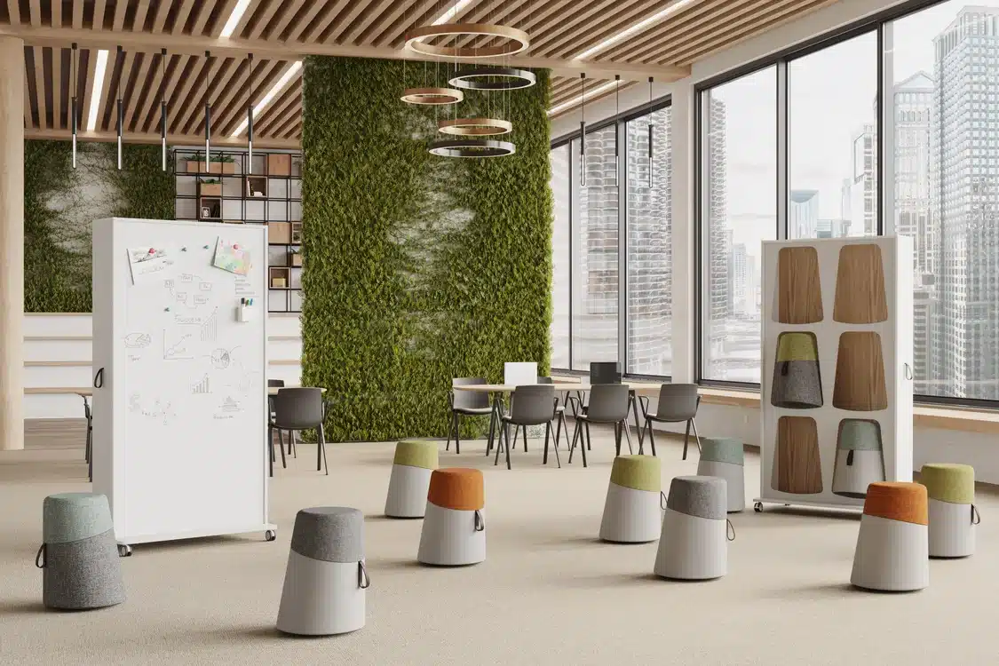 Pouf de bureau