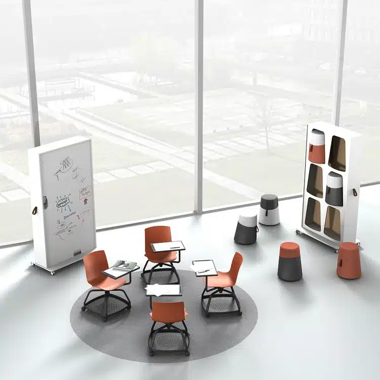 Pouf de bureau