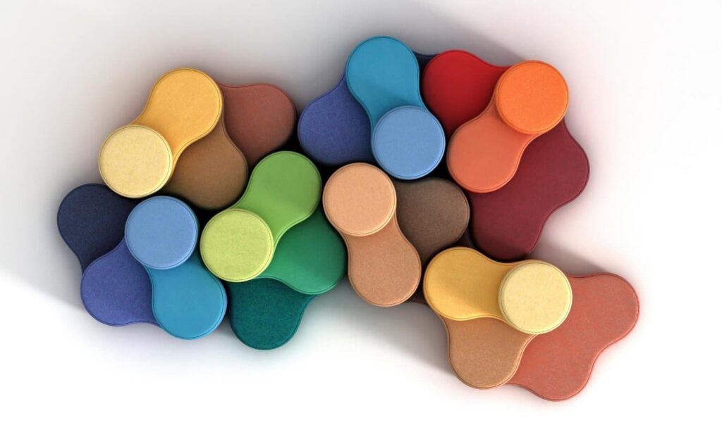 Poufs de bureau