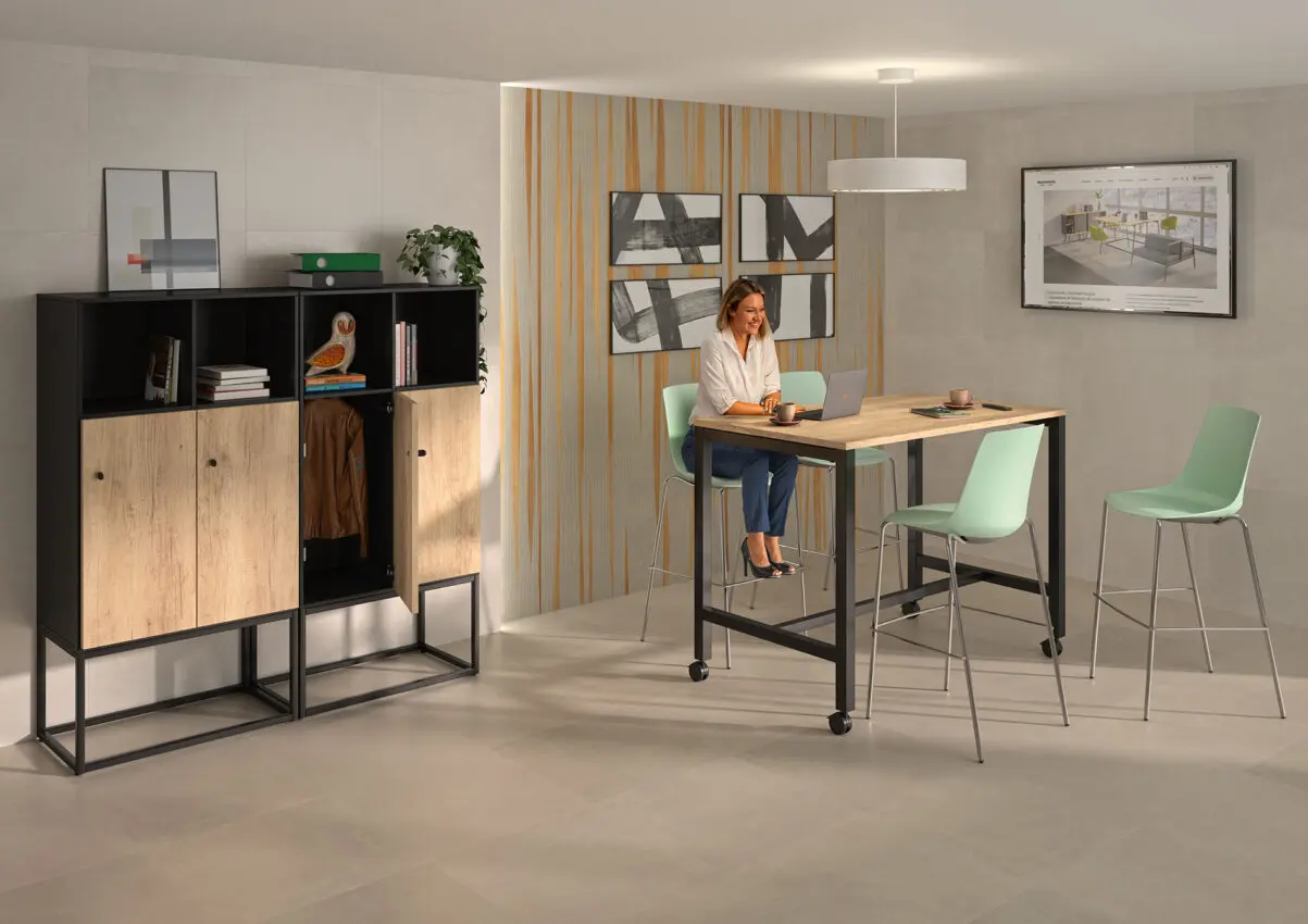 Caissons de rangement pour le bureau