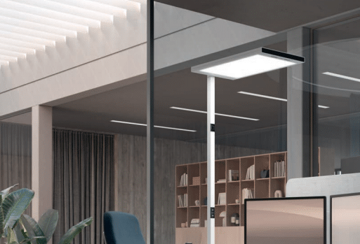 Lampadaire de bureau réglable