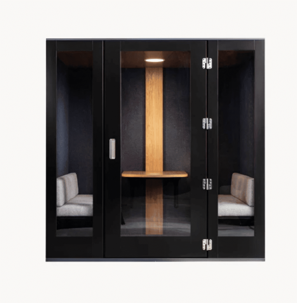 Cabine acoustique 4 personnes