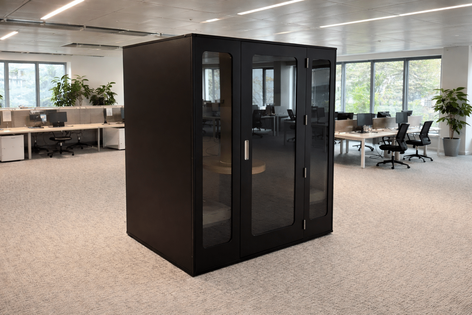 Cabine acoustique 4 personnes