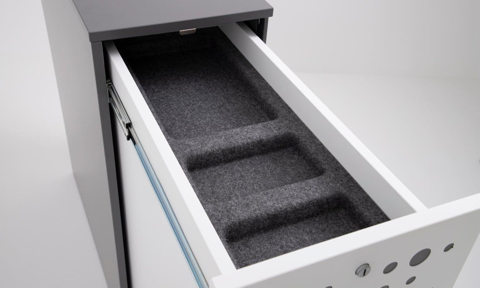 Caissons de rangement pour le bureau