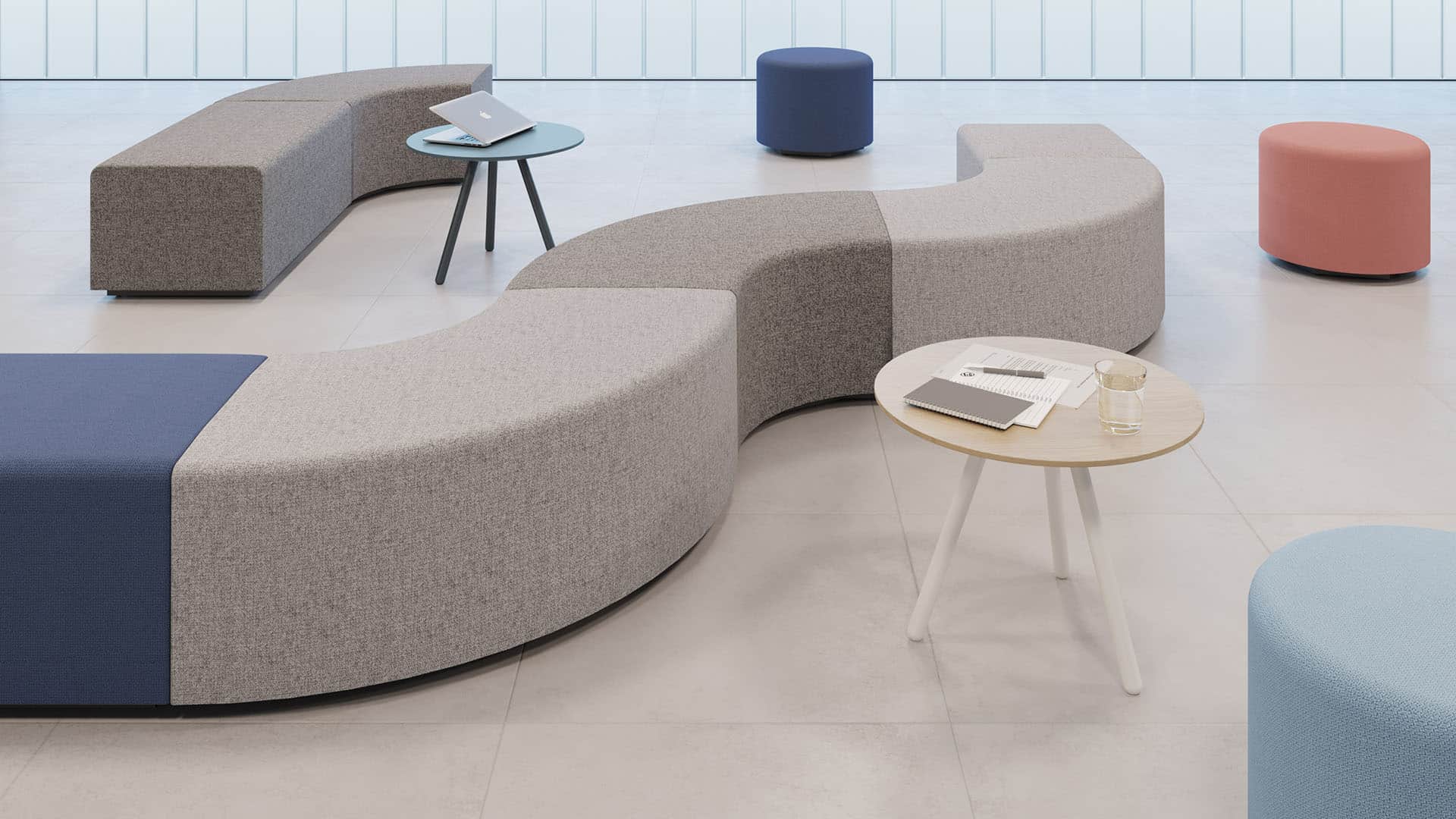 Poufs modulables