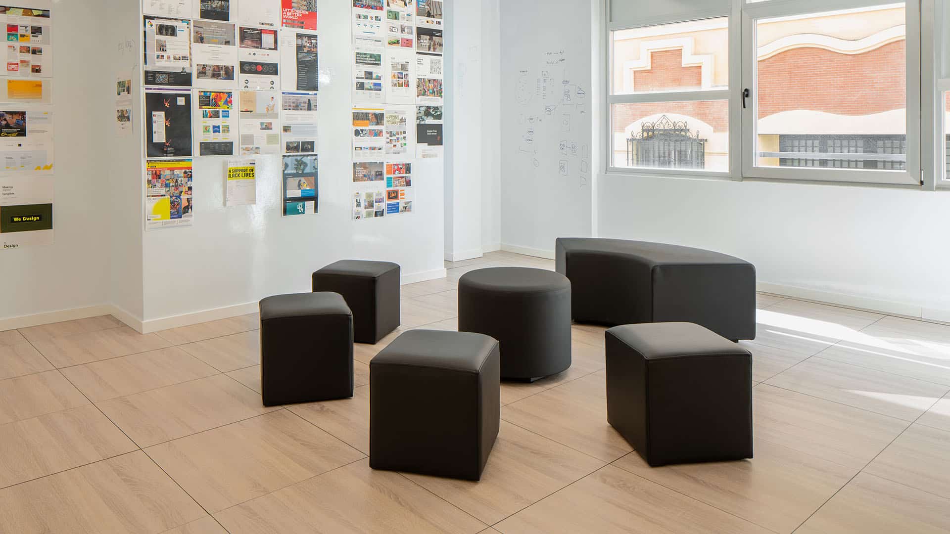 Poufs modulables