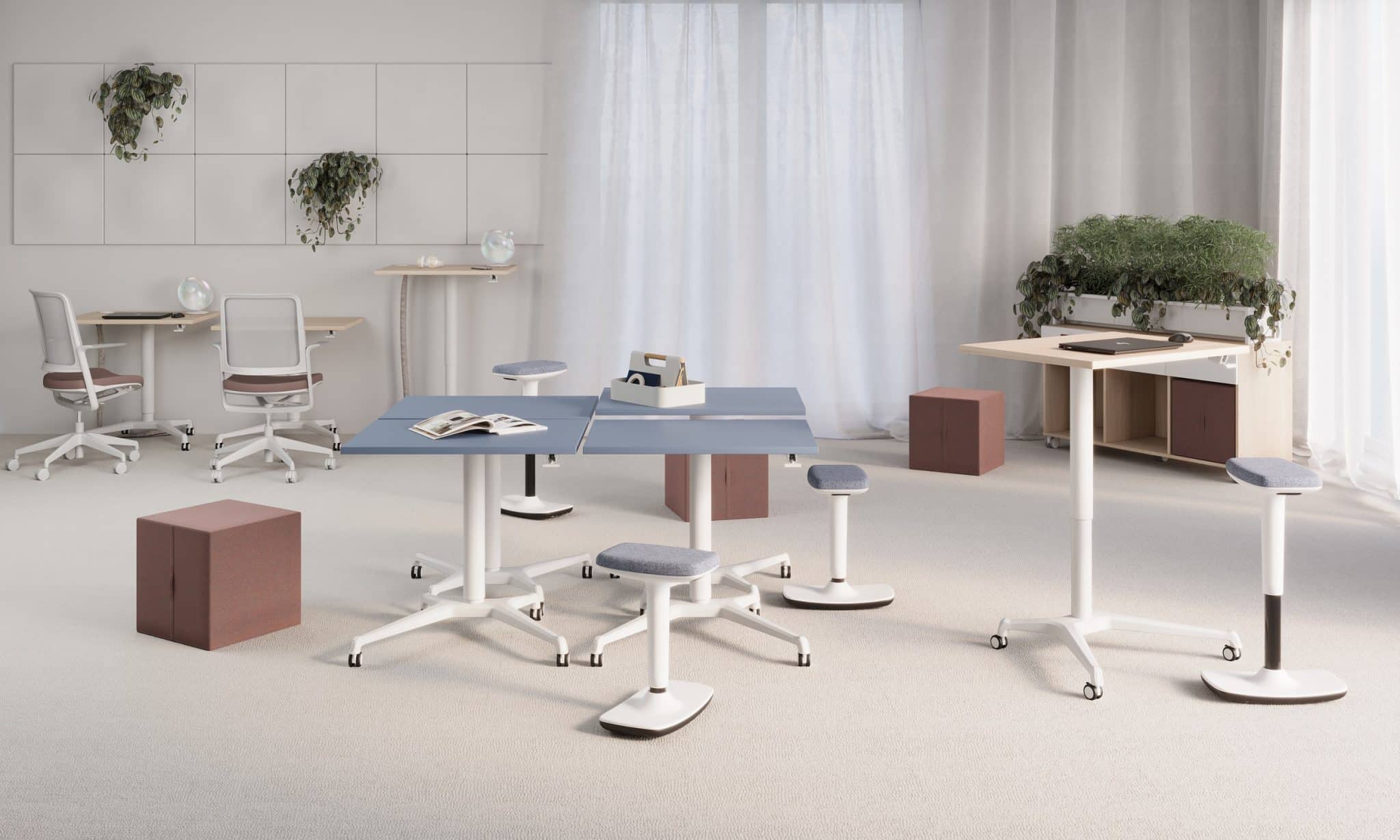 Petit poste de travail dynamique