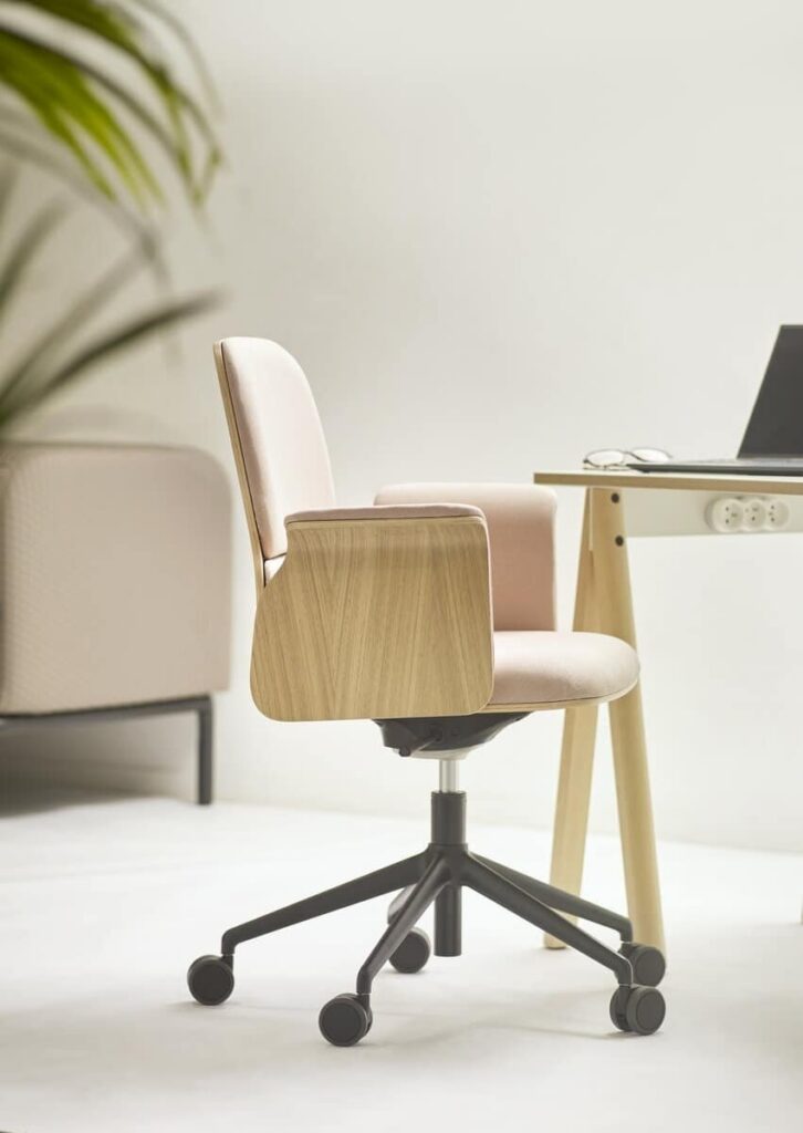 Chaise de réunion en bois - Wilup