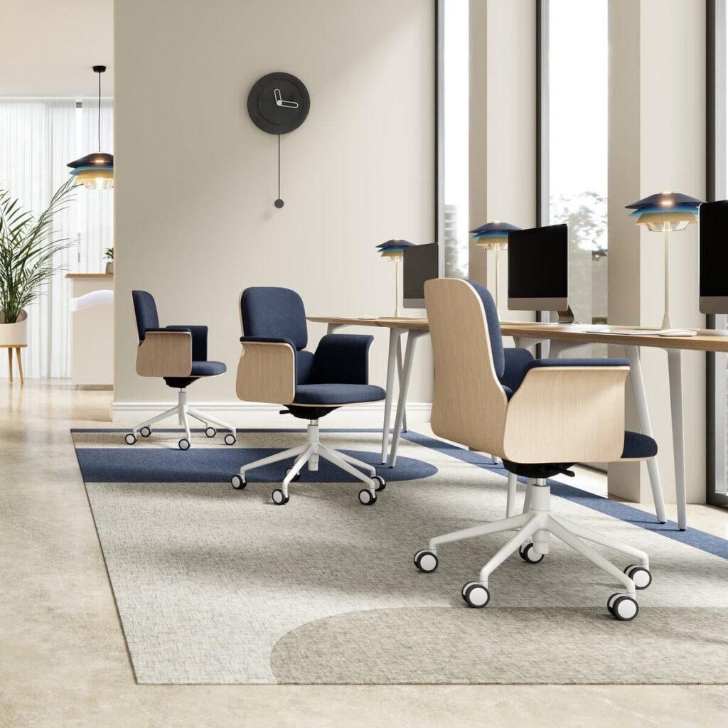 Chaise de réunion en bois - Wilup