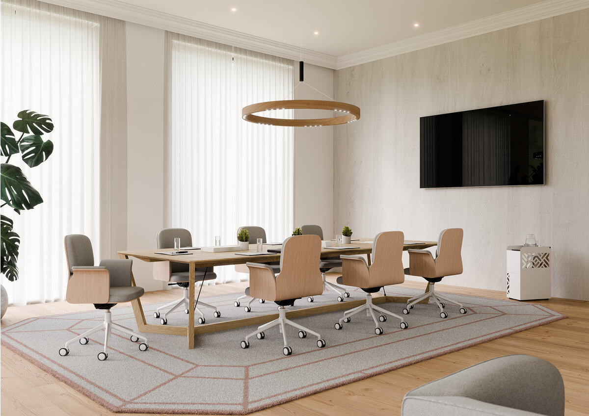 Chaise de réunion en bois - Wilup