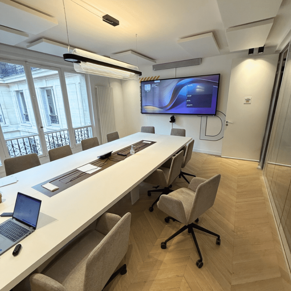Réalisation d'aménagement DATA Paris - Wilup