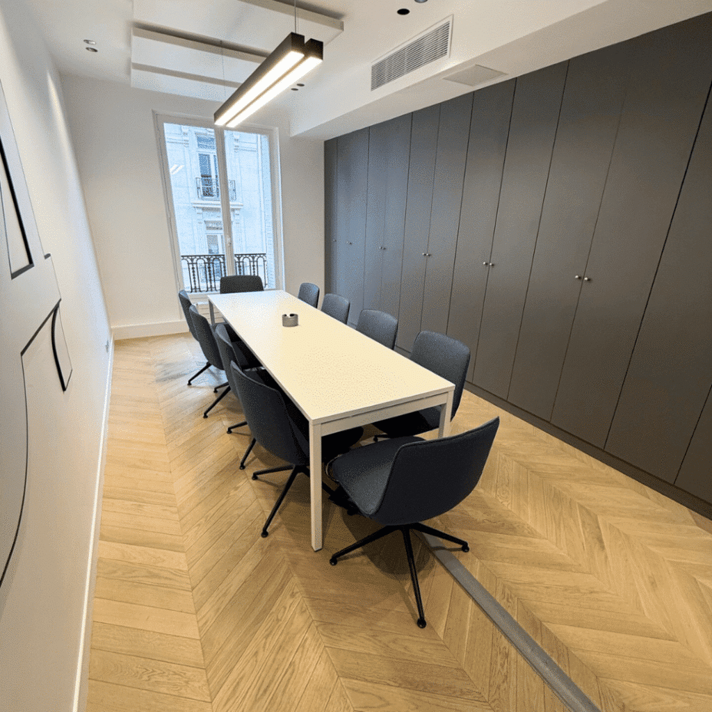 Réalisation d'aménagement DATA Paris - Wilup