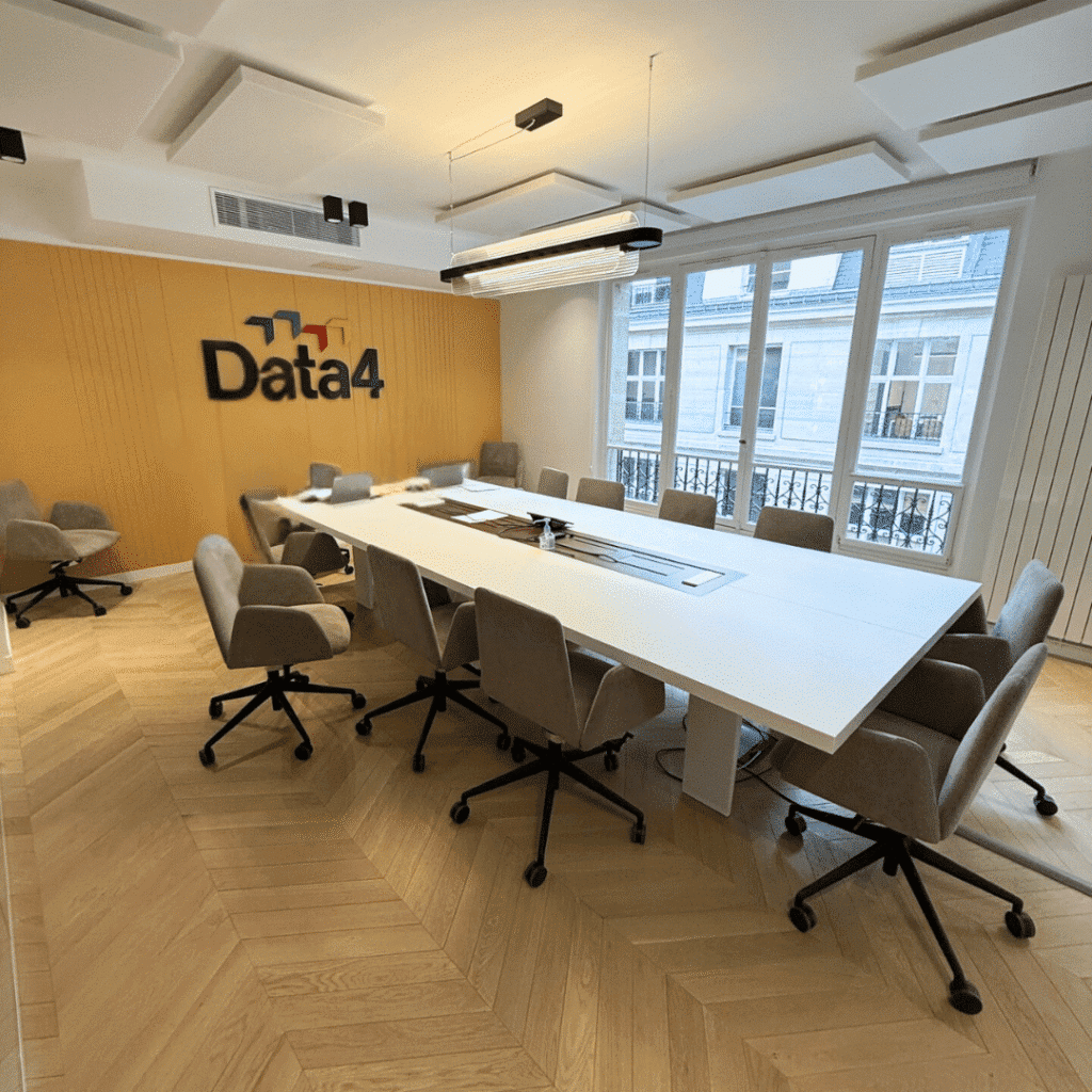 Réalisation d'aménagement DATA Paris - Wilup