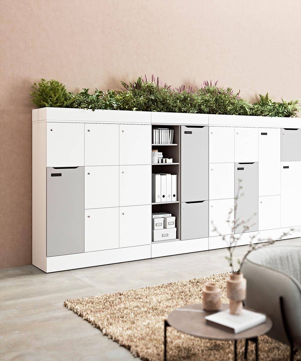 Casiers de rangement flexibles