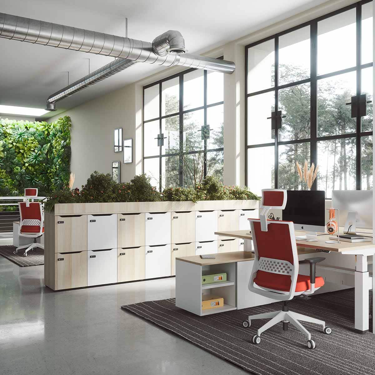 Casiers de rangement flexibles