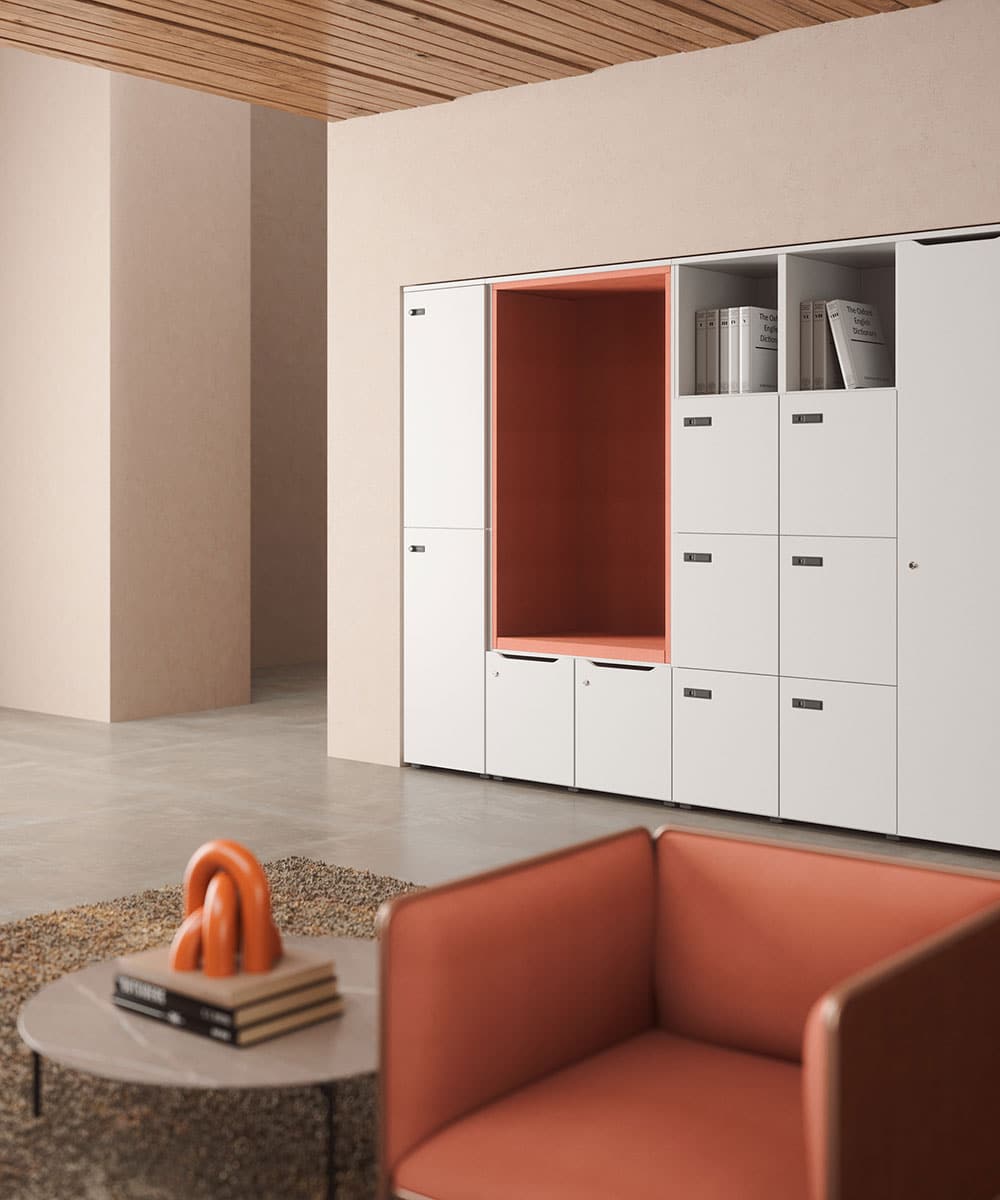 Casiers de rangement flexibles