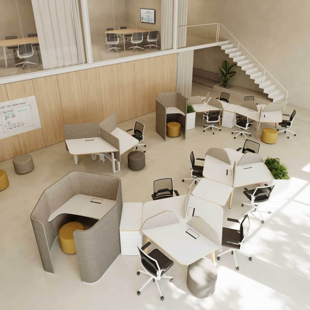 Bureaux modulables - Wilup