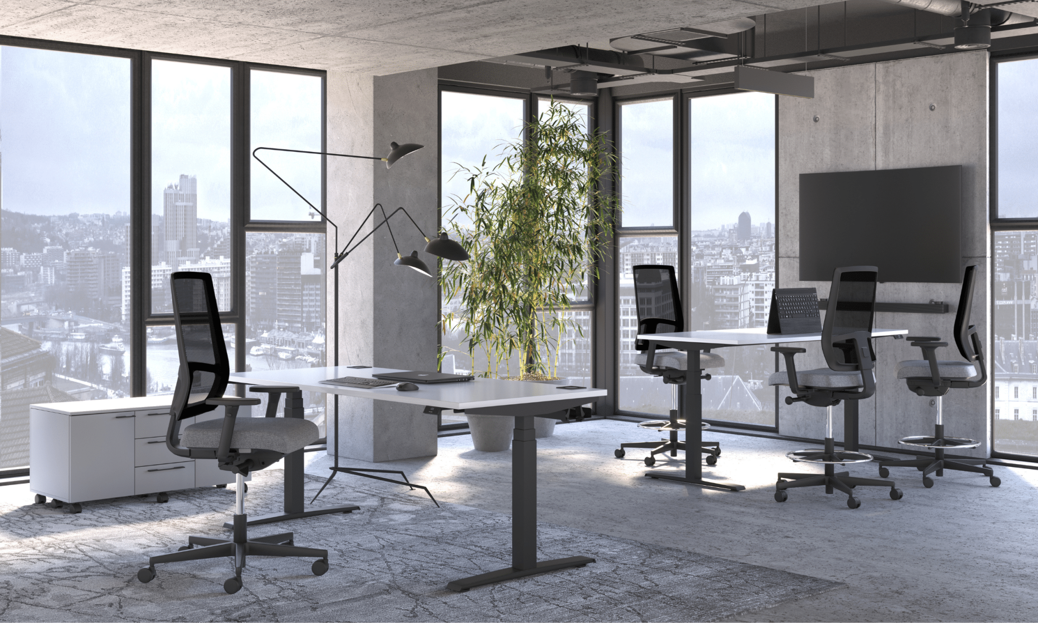 Bureau réglable en hauteur - Wilup