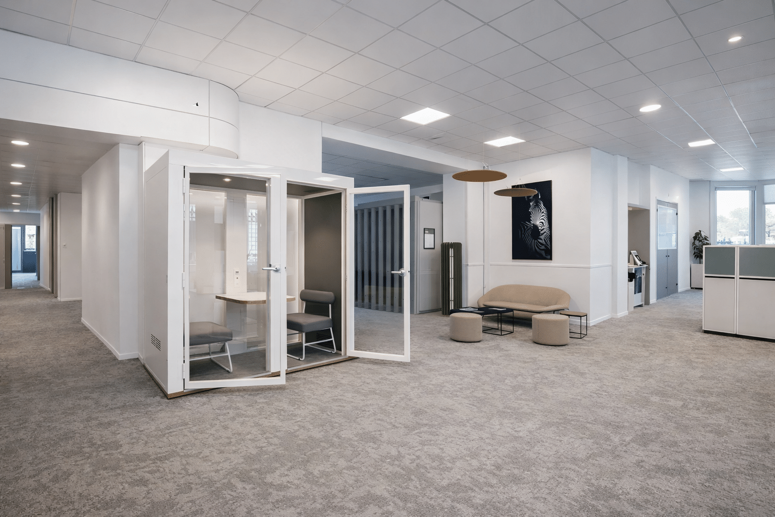 Cabine acoustique 2 personnes