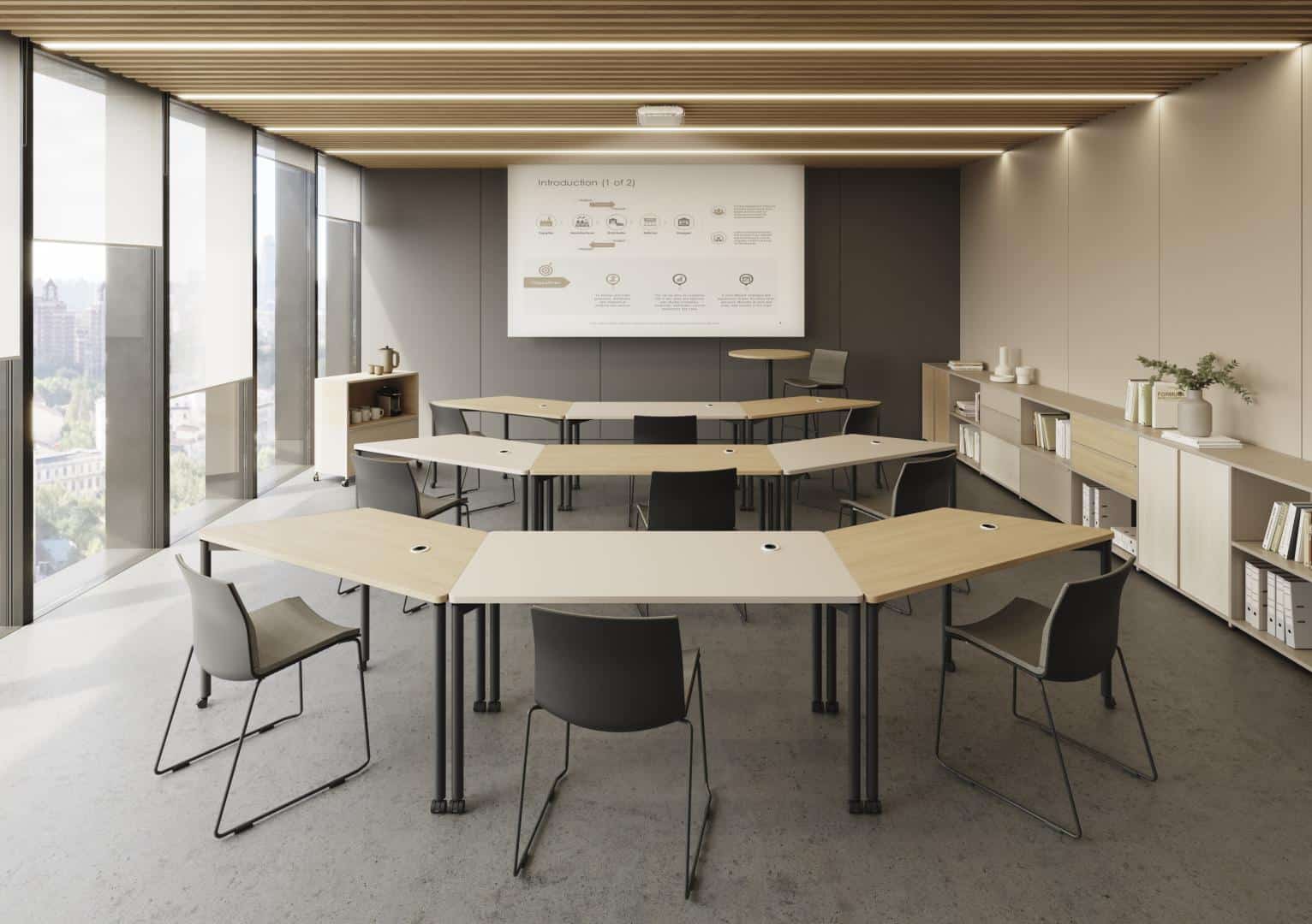 Table de formation modulable