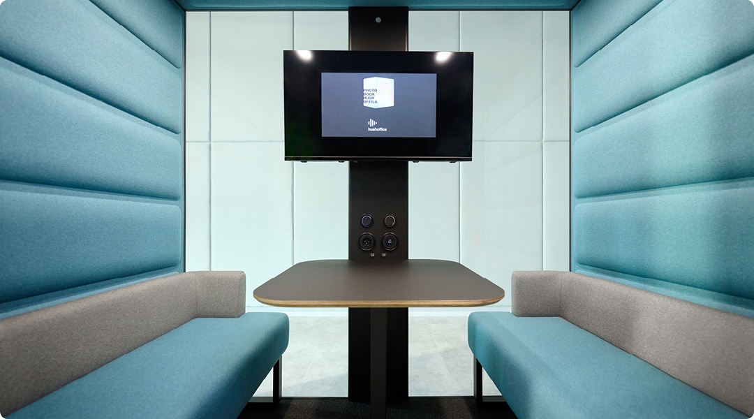 Cabine acoustique 4 personnes