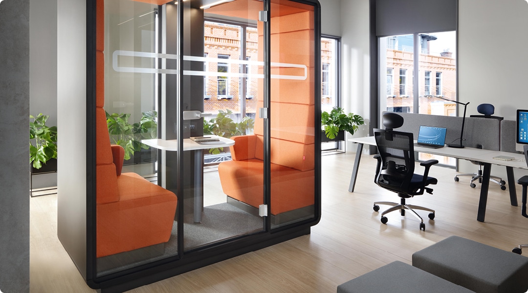 Cabine acoustique 2 personnes