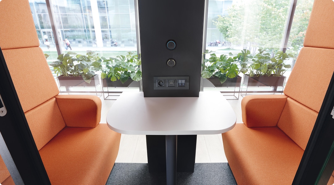 Cabine acoustique 2 personnes