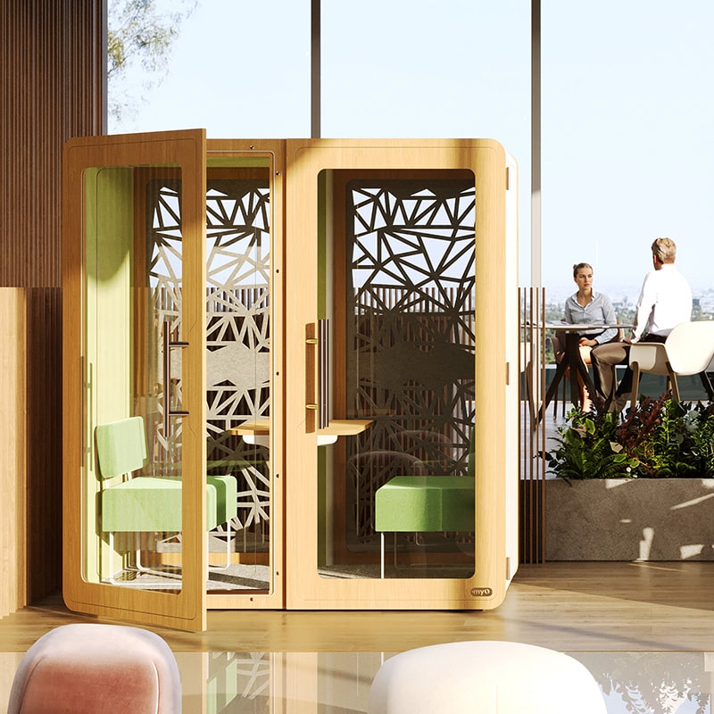 Cabine acoustique 4 personnes