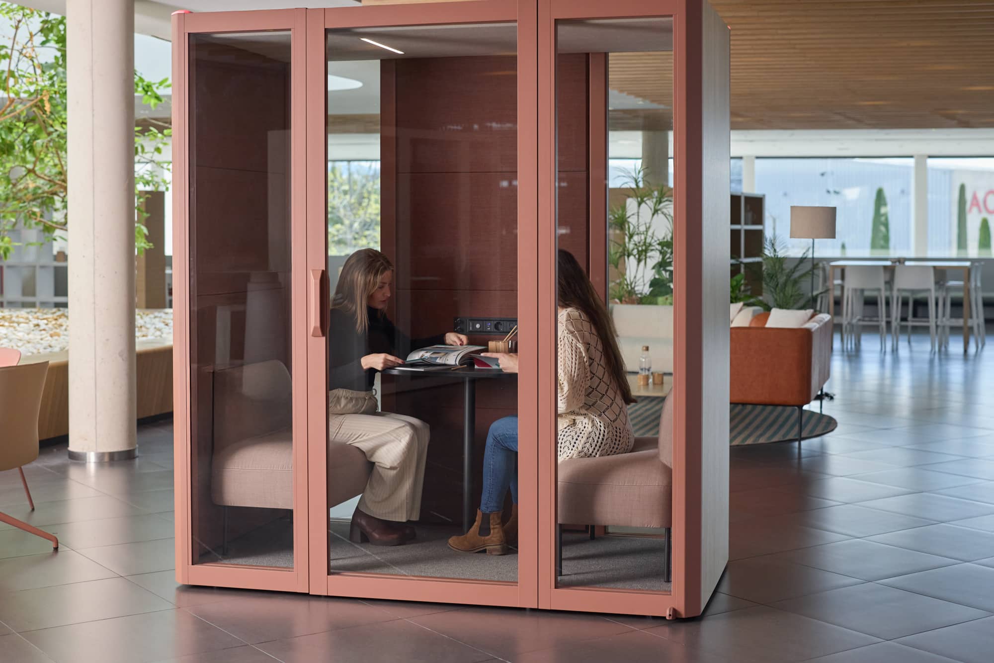 Cabine acoustique 2 personne