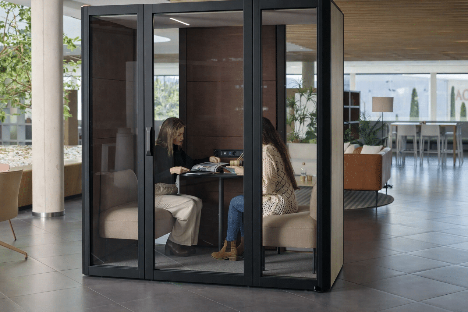 Cabine acoustique 2 places