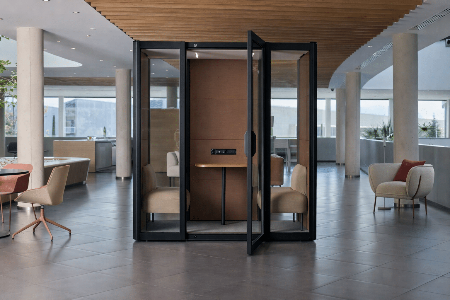 Cabine acoustique 2 places