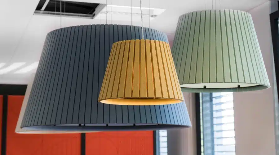 Lumière acoustique de bureau
