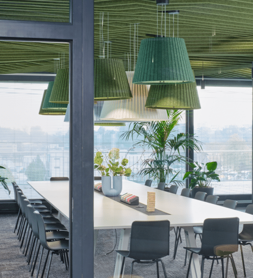 Lumière acoustique de bureau