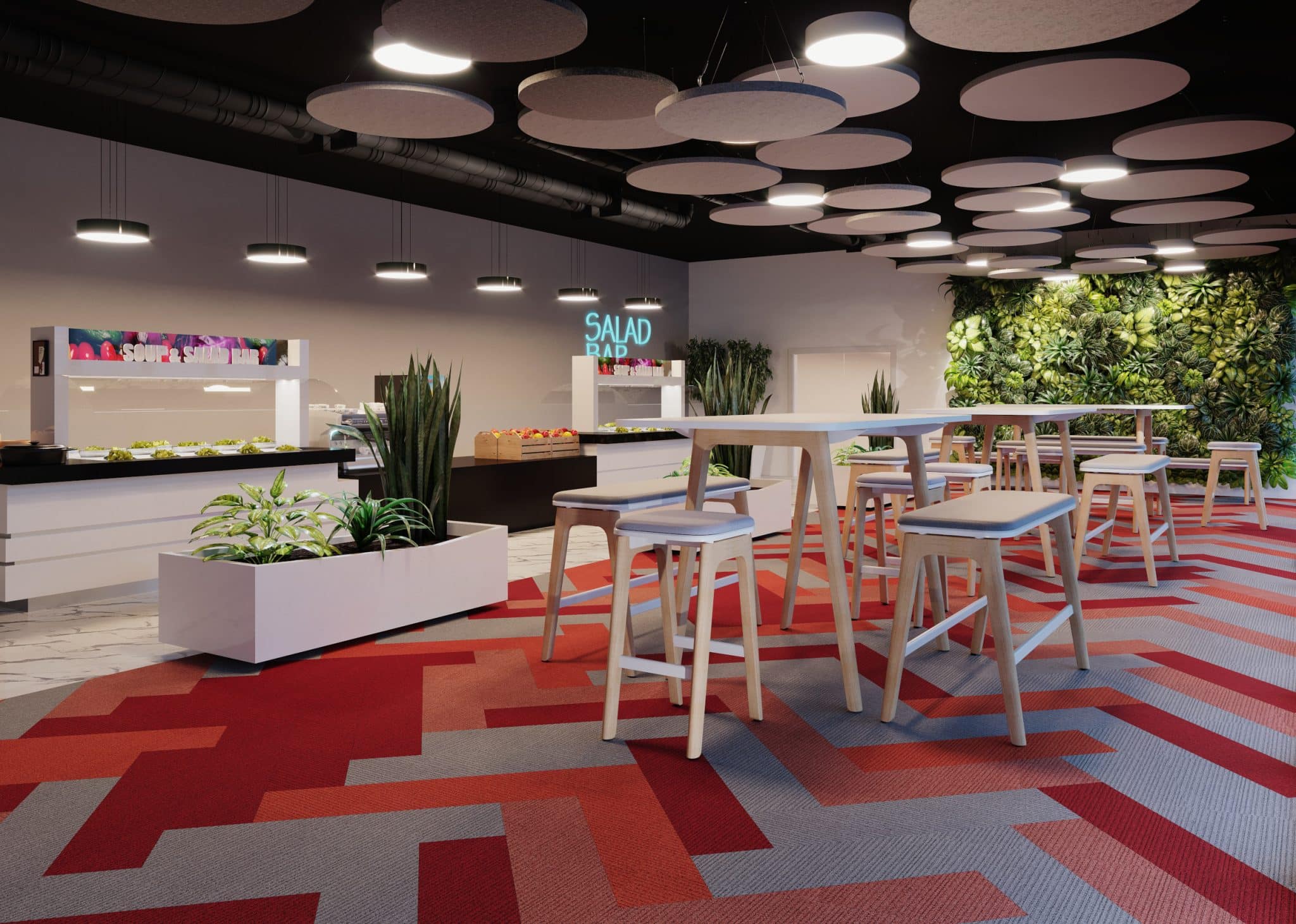 Tabouret pour les espaces de travail