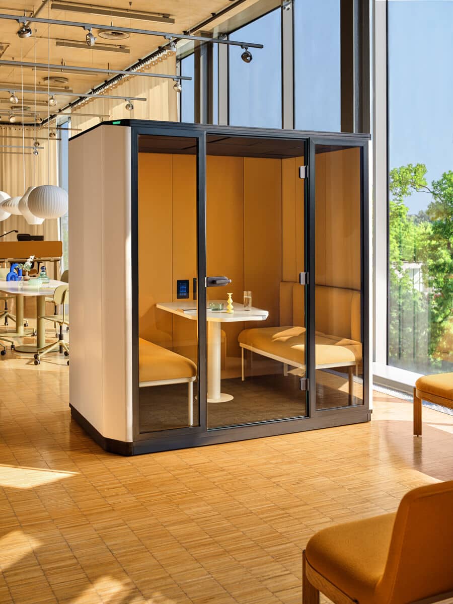 Cabine acoustique 4 personnes