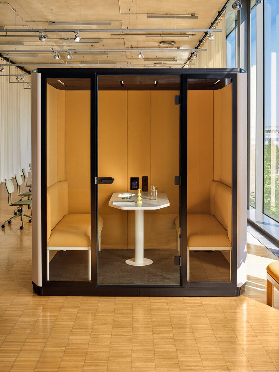 Cabine acoustique 4 personnes