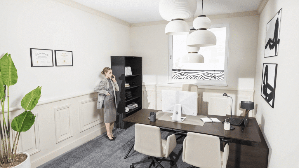 Aménagement d'un bureau d'avocat
