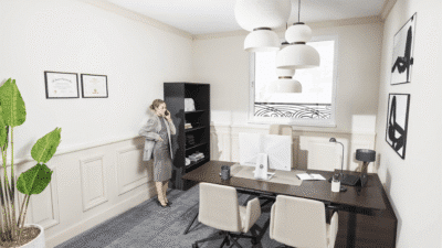 Aménagement d'un bureau d'avocat