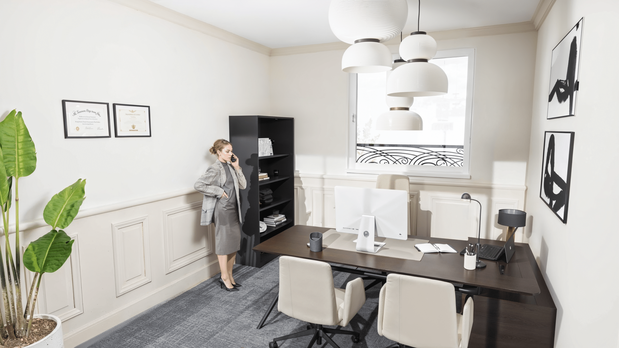 Aménagement d'un bureau d'avocat