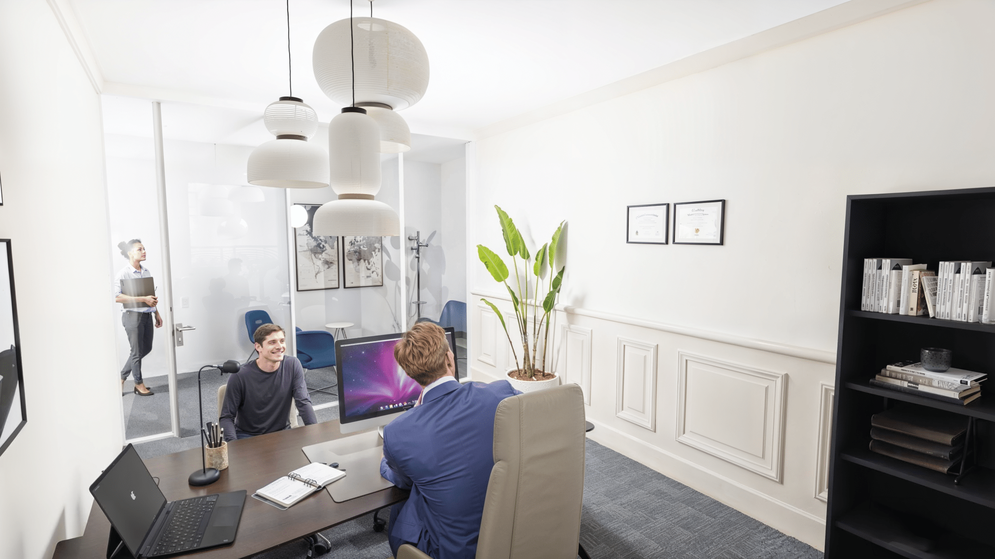 Aménagement d'un bureau d'avocat