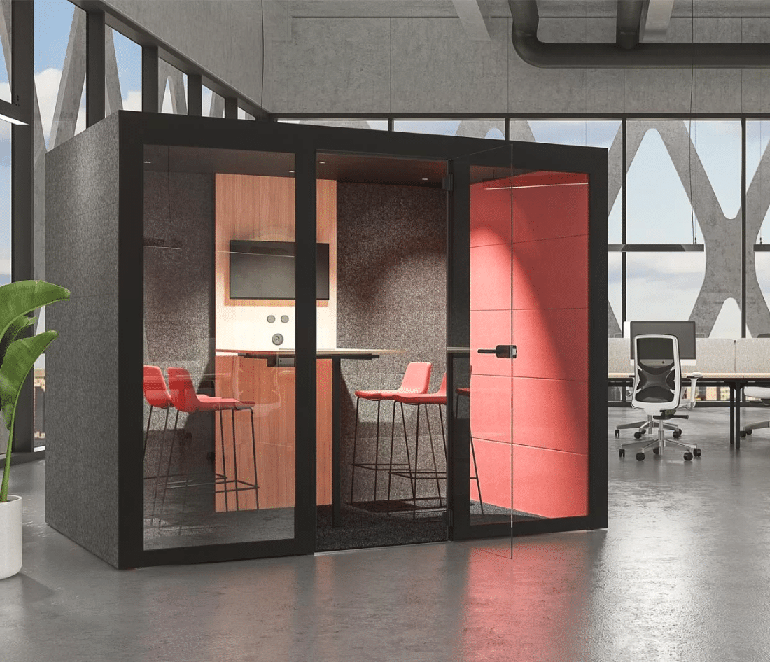 Cabine acoustique 4 places