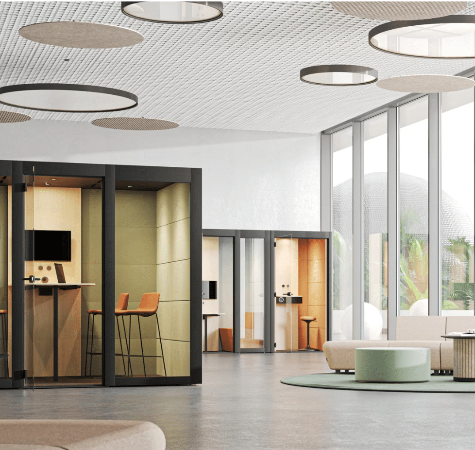 Cabine acoustique 4 places