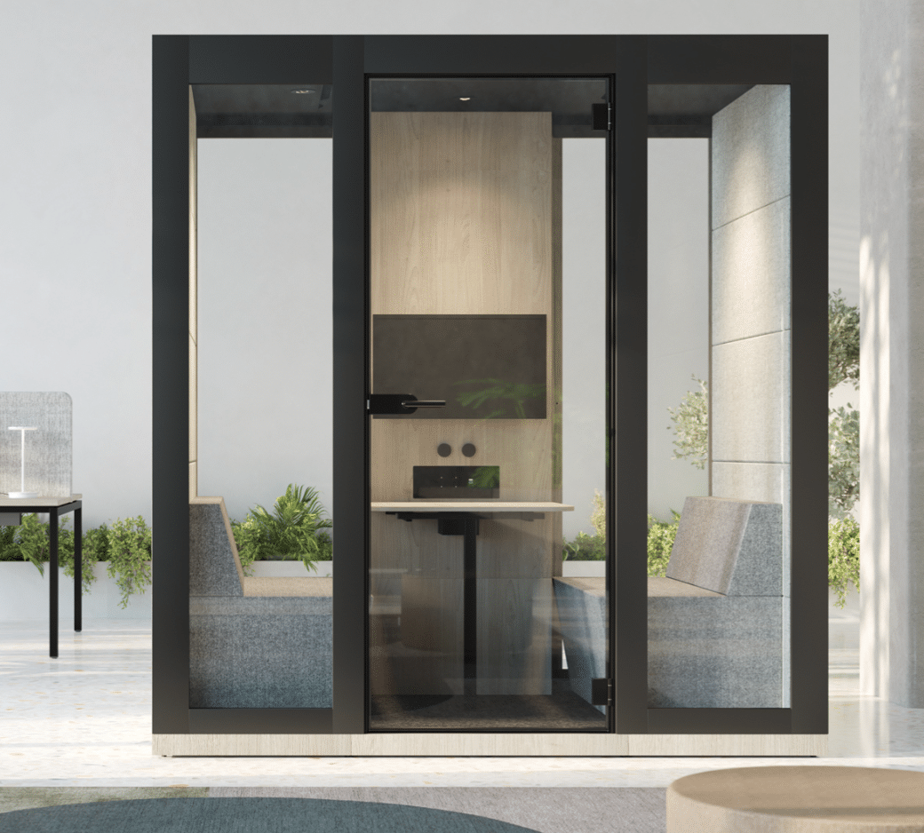 Cabine acoustique pour 2 personnes