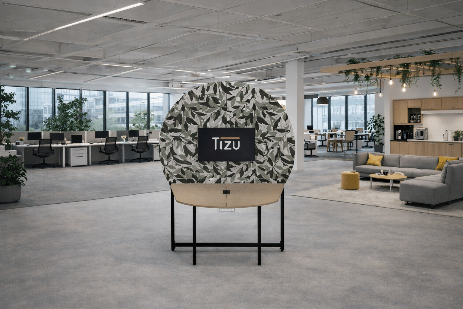 Table de réunion visio