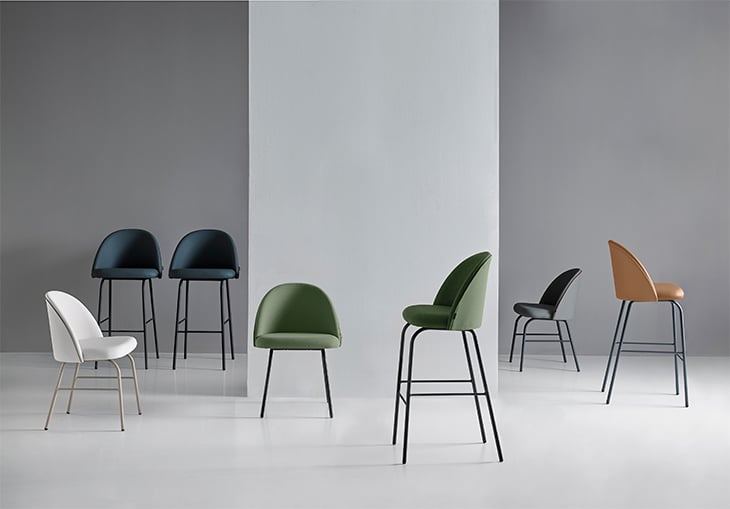 Chaise élégante et confortable