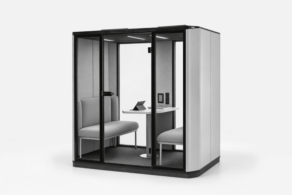 Cabine acoustique 4 personnes