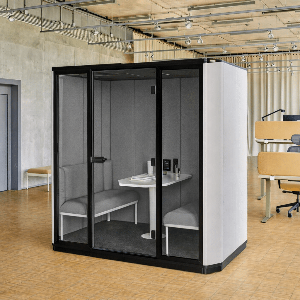 Cabine acoustique 4 personnes