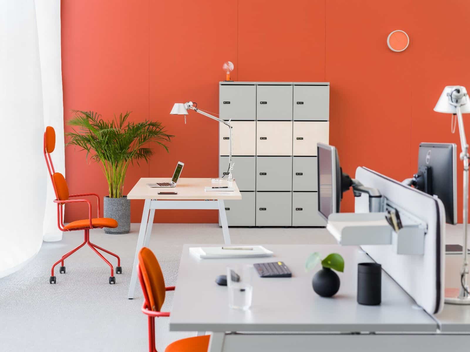 Casier de rangement pour les espaces de travail